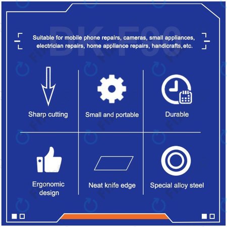 Relife DK-F90 - 90° Lapos Fogó