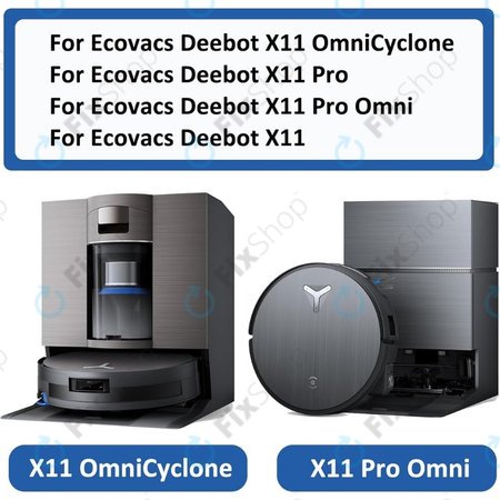 Ecovacs X11, X11 Omni, X11 Pro, X11 Pro Omni  - Porzsák