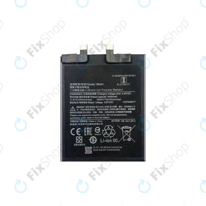 Xiaomi Mi 11 M2011K2G - Akkumulátor BM4X 4600mAh