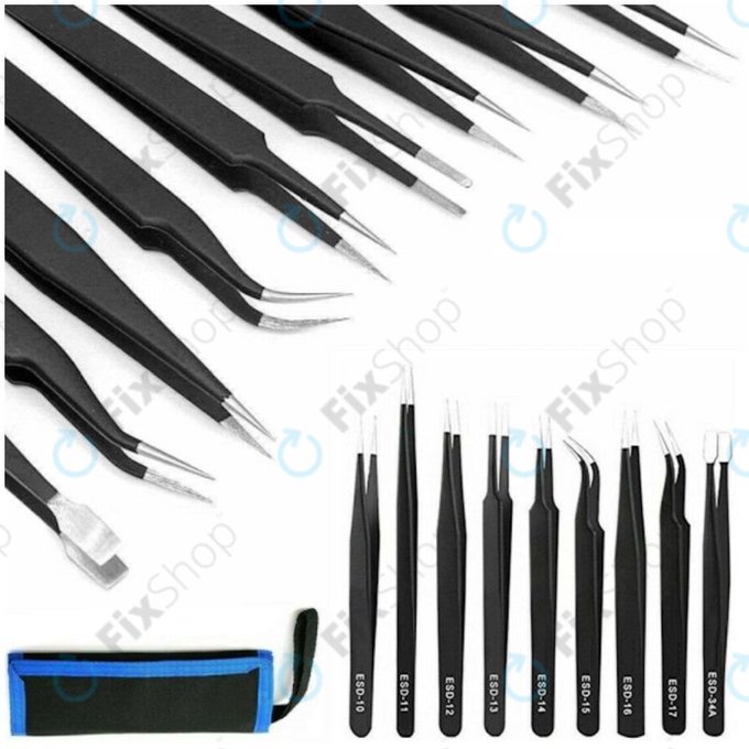 ESD Antisztatikus Csipesz Készlet 9in1
