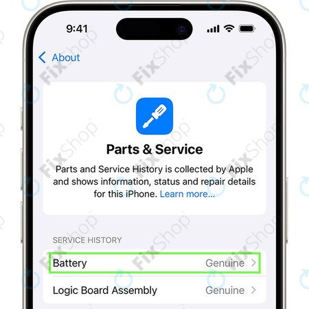 Középső keret akkumulátorral | iPhone 16 Pro Max | White Titanium | ZD076-00694 | Genuine Apple
