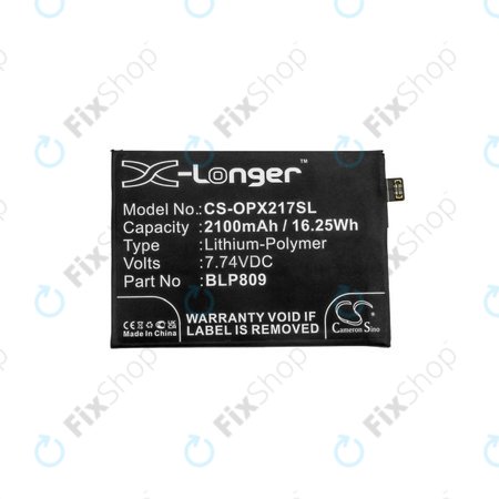 Realme Q2 Pro RMX2173, GT Master 5G RMX3363 - Akkumulátor BLP809 2100mAh HQ