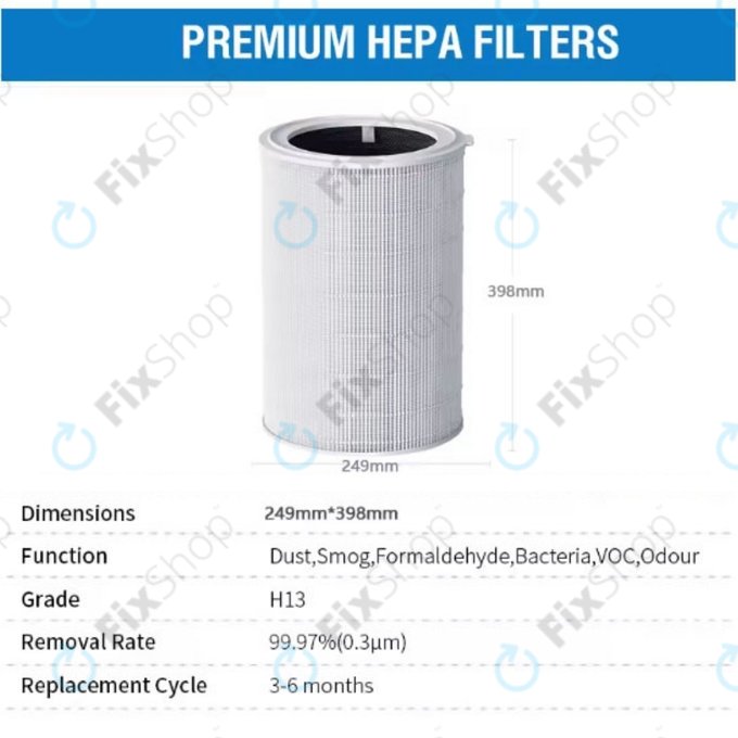 Xiaomi Mi Air Purifier Elite Y-600 - HEPA szűrő (Aktív szén)