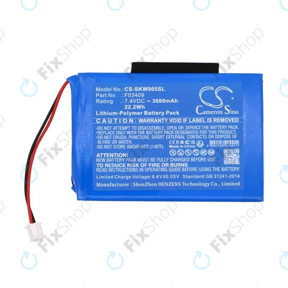 Akkumulátor Satlink WS-6902, WS-6905, 3000mAh, Li-Pol, 7.4V, F03409, HQ