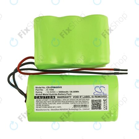 Akkumulátor Zepter PWC 400 Turbohandy, 3000mAh, Ni-MH, 12V, E-1486, HQ