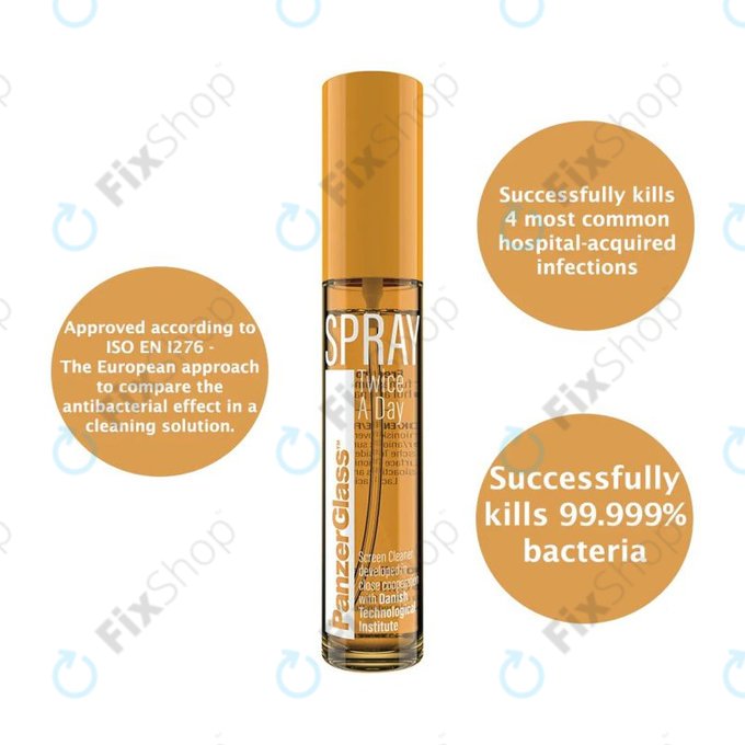 PanzerGlass™ Spray Twice A Day - Tisztító Spray - 100ml