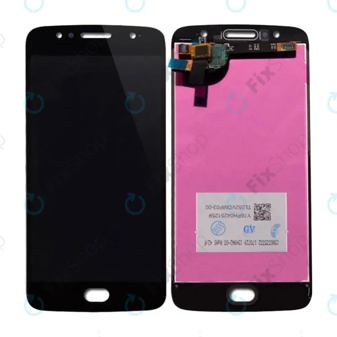 Motorola Moto G5S XT1794 - LCD Kijelző + Érintőüveg (Black) TFT