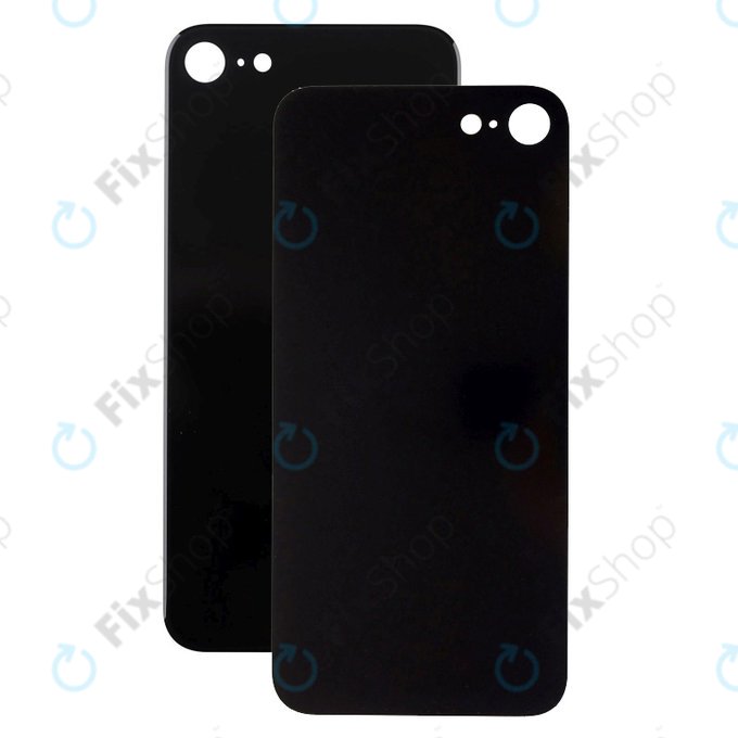 Apple iPhone SE (3rd Gen 2022) - Hátsó Ház Üveg Nagyobb Kamera Nyílással (Midnight)