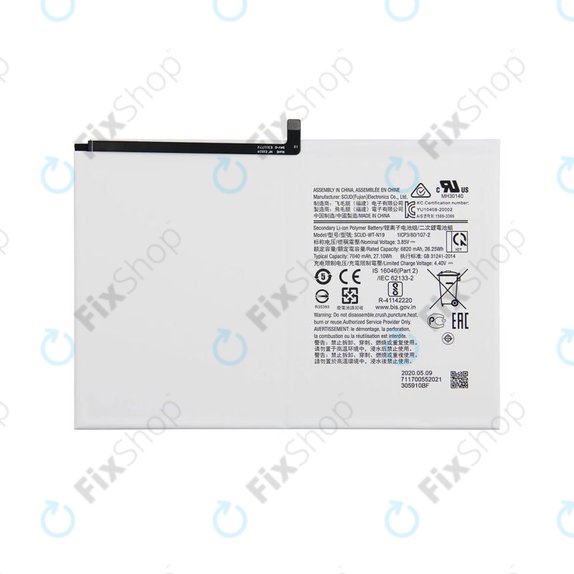 Samsung Galaxy Tab A8 10.5 SM-X200, SM-X205 - Akkumulátor HQ-6300NA 7040mAh