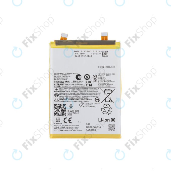 Motorola Edge 50 Fusion, Edge (2024) - Akkumulátor QC50 5000mAh