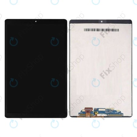 Samsung Galaxy Tab A 10.1 (2019) T510, T515 - LCD Kijelző + Érintőüveg (Black) - GH82-19563A, GH82-19850A Genuine Service Pack