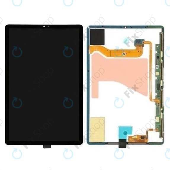 Samsung Galaxy Tab S6 10.5 T860, T865 - LCD Kijelző + Érintőüveg (Black) - GH82-20761A, GH82-20771A Genuine Service Pack