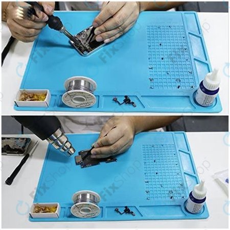 ESD antisztatikus hőálló szilikon alátét - 35 x 25 cm