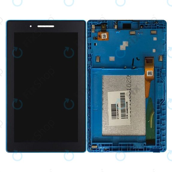 Lenovo TAB 3 TB3-710F - LCD Kijelző + Érintőüveg + Keret (Blue) TFT