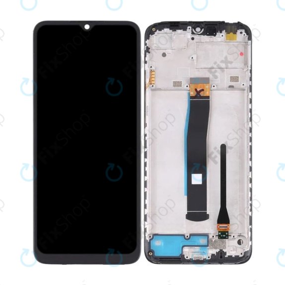 Xiaomi Redmi 10C, Poco C40 - LCD Kijelző + Érintőüveg + Keret TFT