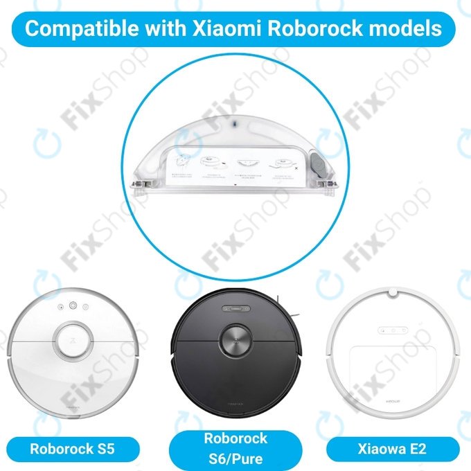 Xiaomi Roborock S5, S6, S6 Pure, Mijia 1S, Xiaowa E2 - Víztartály
