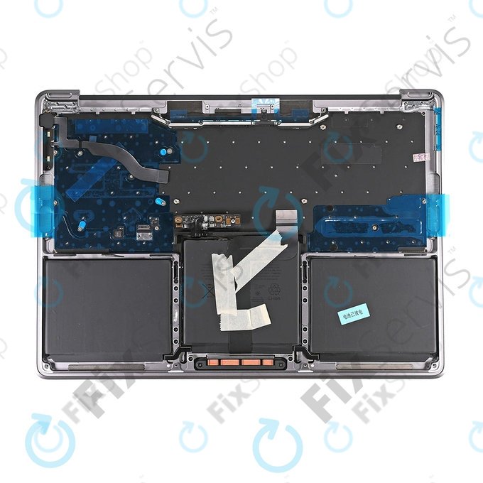 Apple MacBook Pro 13" A1708 (Late 2016 - Mid 2017) - Billentyűzet US + Mikrofon + Trackpad + Hangszórók (Silver)