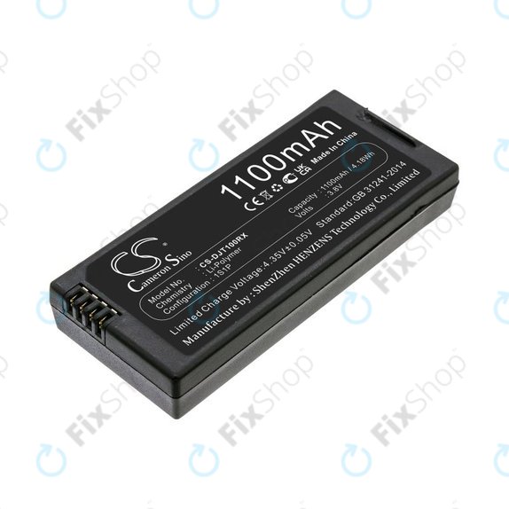Akkumulátor DJI Tello, 1100mAh, Li-Pol, 3.8V, T01, HQ