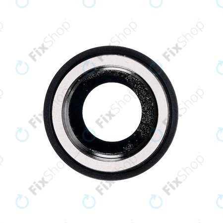 Apple iPhone XR - Visszapillantó Üveg Kerettel (Black)