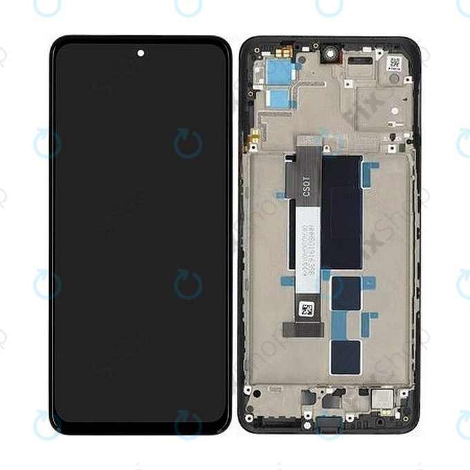 Xiaomi Poco X3 GT 21061110AG - LCD Kijelző + Érintőüveg + Keret (Stargaze Black) - 560003K10A00 Genuine Service Pack