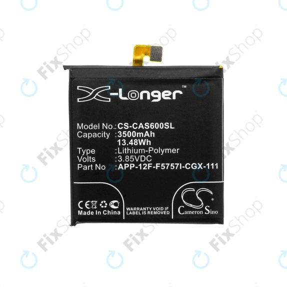 Caterpillar CAT S60 - Akkumulátor APP-12F-F5757I-CGX-111 3500mAh HQ