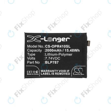 Oppo Reno 4 Pro CPH2109 - Akkumulátor BLP787 2000mAh HQ