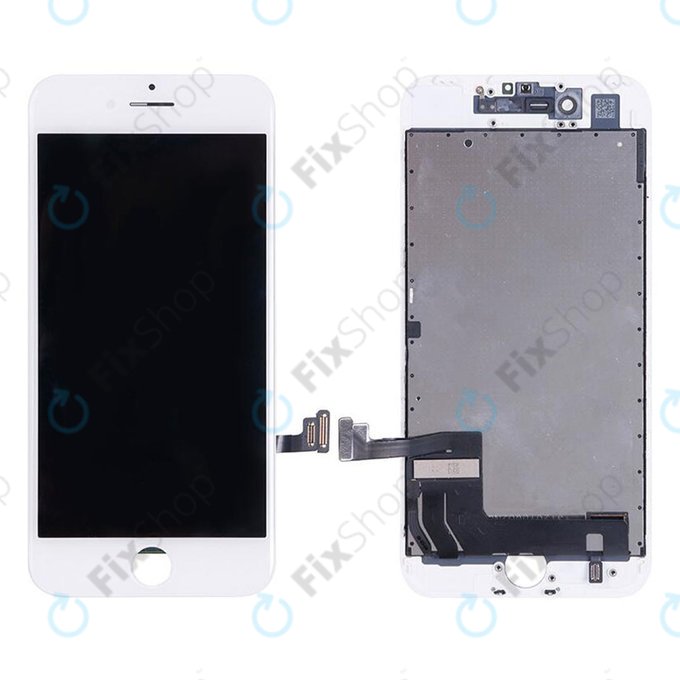 Apple iPhone 7 - LCD Kijelző + Érintőüveg + Keret (White) Refurbished