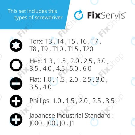 Jakemy JM-8126 - Szerviz Szerszám Készlet 58in1
