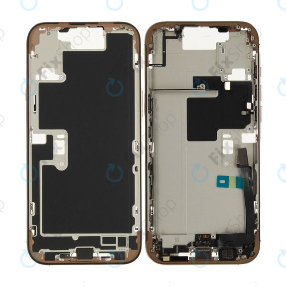 Középső keret akkumulátorral | iPhone 16 Pro Max | Desert Titanium | ZD076-00695 | Genuine Apple