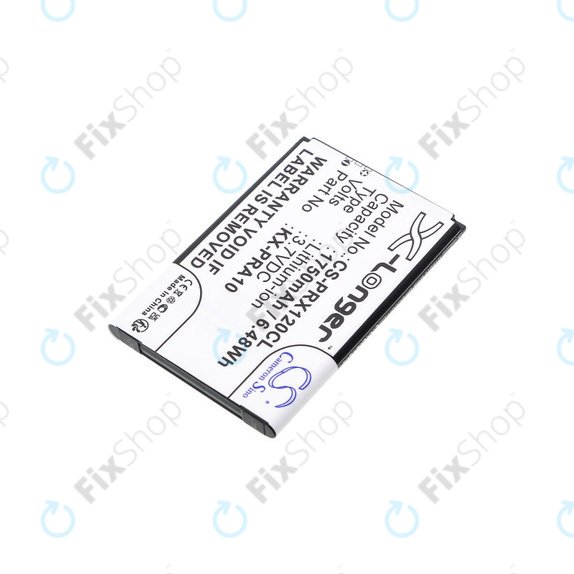 Akkumulátor Panasonic KX-PRX110, 120, 150, 1750mAh, Li-Ion, 3.7V, KX-PRA10, HQ