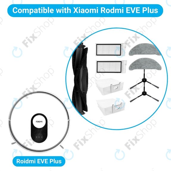 Roidmi EVE Plus - Bővített Készlet