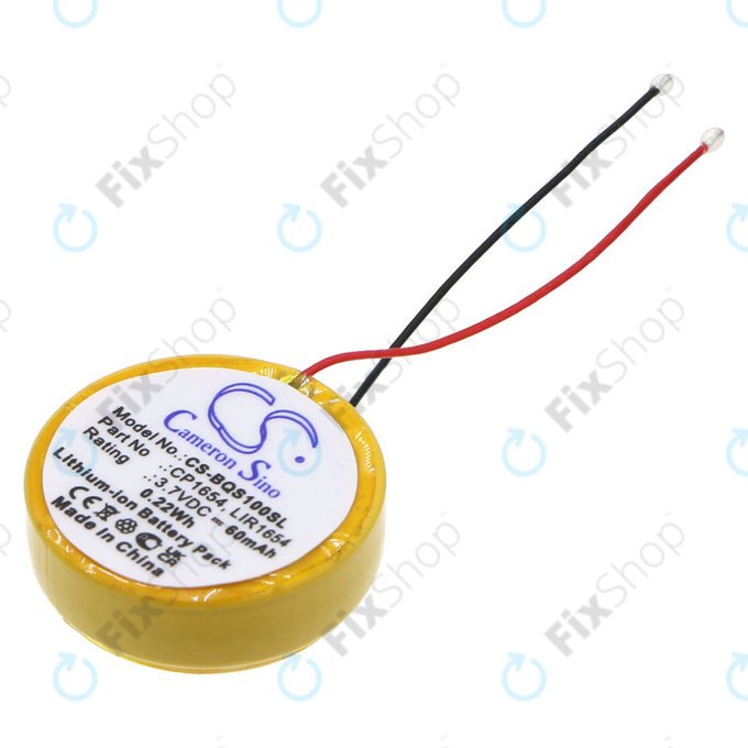 Akkumulátor Bose Soundsport Pulse, Wireless, 60mAh, Li-Ion, 3.7V, CP1654, HQ