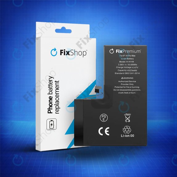 Akkumulátor iPhone 14 Pro Max, 4323mAh, DIAGNOSTIC