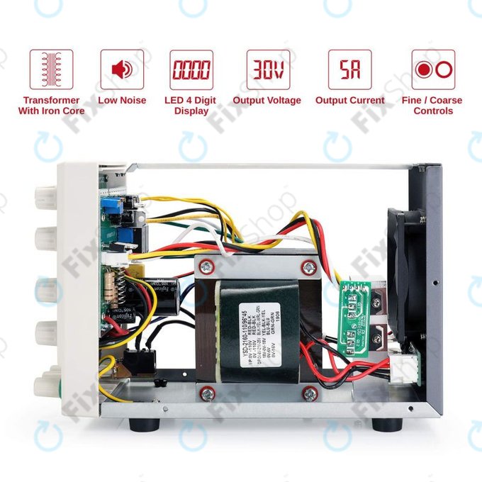 UNI-T UTP3313TFL-II - Laboratóriumi Tápegység - 0-30V, 0-3A