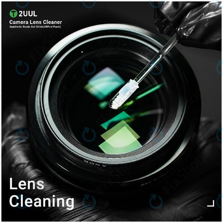 Kamera lencsetisztító gél pálca, műgyanta, 2UUL CL21, 48db/csomag