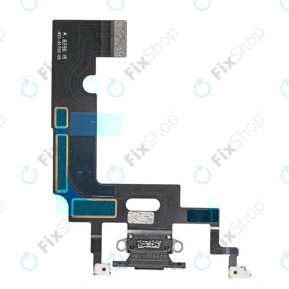 Apple iPhone XR - Töltő Csatlakozó + Flex Kábelek (Black)
