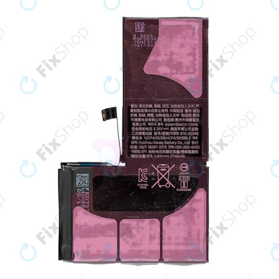 Apple iPhone X - Akkumulátor 2716mAh