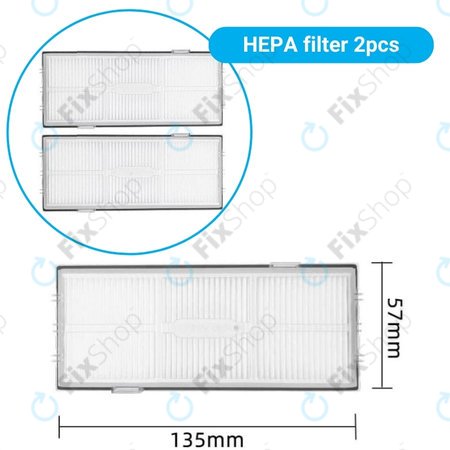 Xiaomi Roborock S7, S7+, S7 MaxV, S7 Pro Ultra, T7S Plus - Kiegészítő Készlet (Fekete)