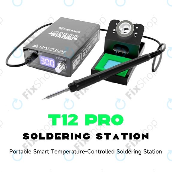 Mechanic T12 Pro - Digitális Forrasztóállomás (Black)