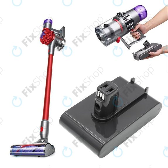 Akkumulátor Dyson DC31, DC34, DC35, DC44, 1500mAh, Li-Ion, 22.2V, 17083-2811, HQ