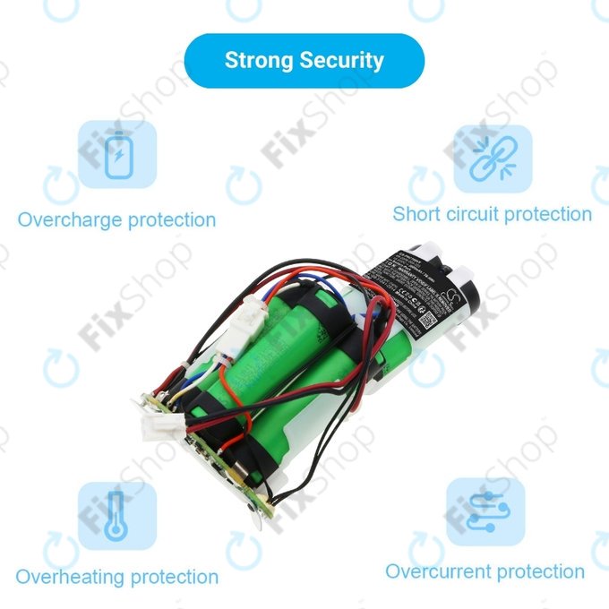 Philips PowerPro Duo, Aqua, Daily Duo - Akkumulátor 69-2008-009-223 Li-Ion 18V 2000mAh HQ