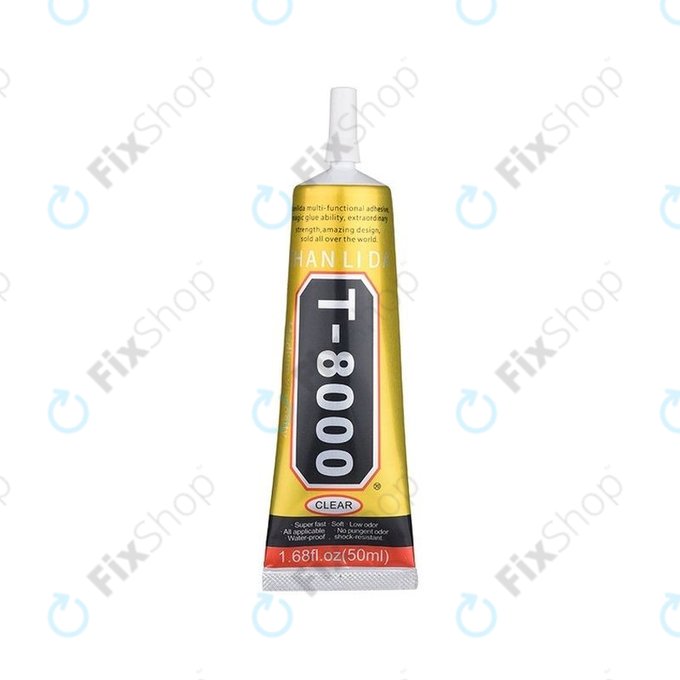 Adhesive Ragasztó T-8000 - 50ml (Átlátszó)