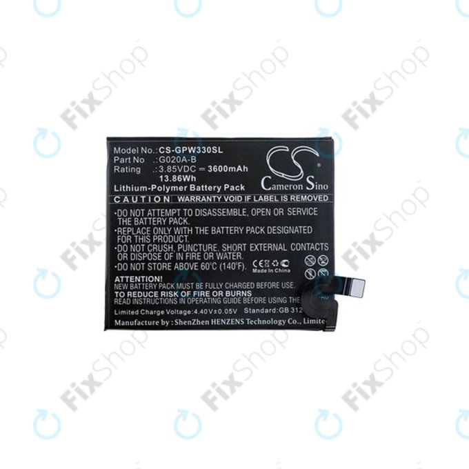 Google Pixel 3a XL - Akkumulátor G020A-B 3600mAh HQ