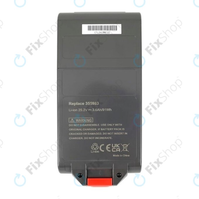 Dyson V11, V15, V15s, Outsize - Akkumulátor SV15, SV18, 970938-01 Li-Ion 25.2V 3600mAh