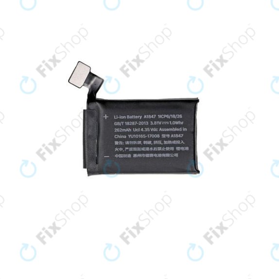 Akkumulátor Apple Watch 3 38mm, 262mAh, GPS Version, Refurbished