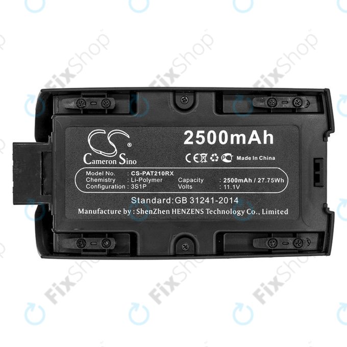 Akkumulátor Parrot Bebop 2, Parrot Bebop 2 Pro, 2500mAh, Li-Pol, 11.1V, HQ