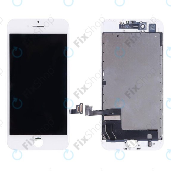 Kijelző iPhone 7, White, Érintőüveg kerettel, Refurbished