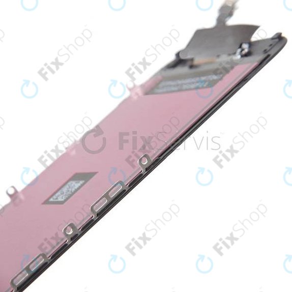 Kijelző iPhone 6, Black, Érintőüveg kerettel