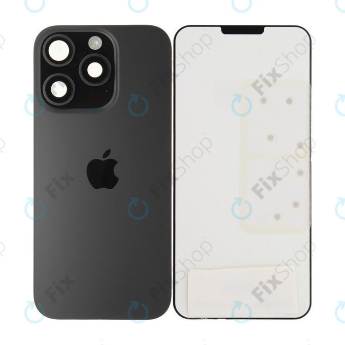 Hátsó Ház Üveg | iPhone 16 Pro | Black Titanium | 661-42722 | Genuine Apple