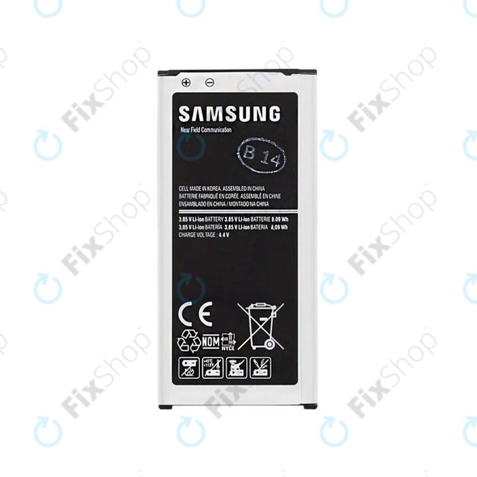 Samsung Galaxy S5 Mini G800F - Akkumulátor EB-BG800BBE 2100mAh - GH43-04257A Genuine Service Pack
